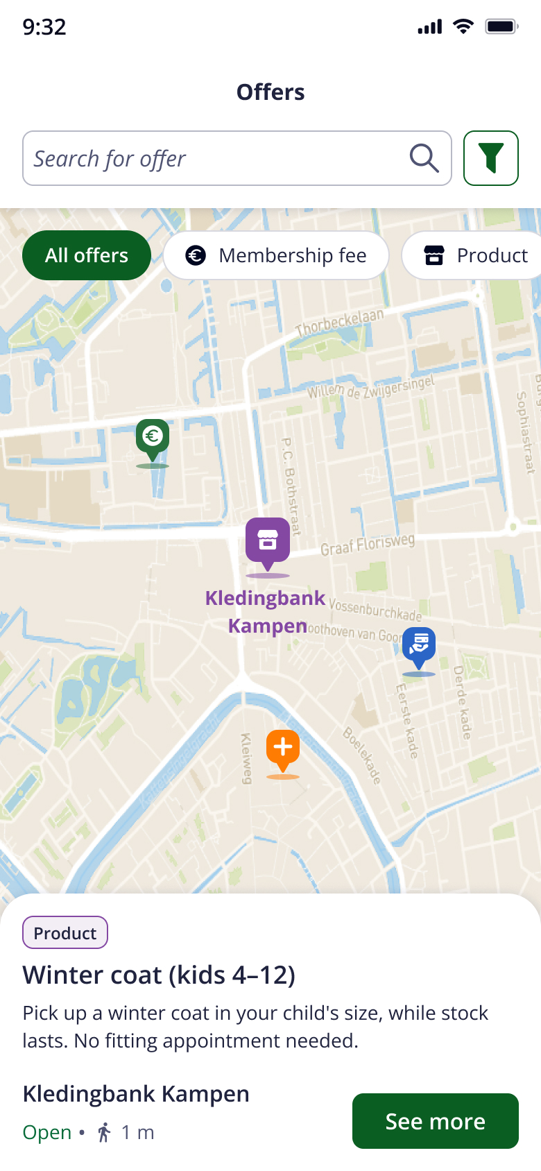 CityPass app map view